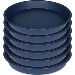 Bleuhome 6-inch plant saucer blue front view