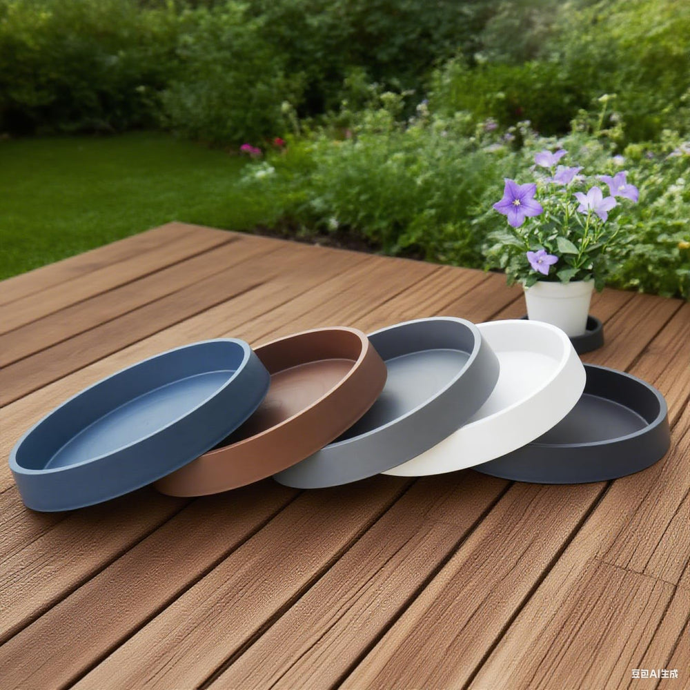 Bleuhome plant saucer packaging and dimensions