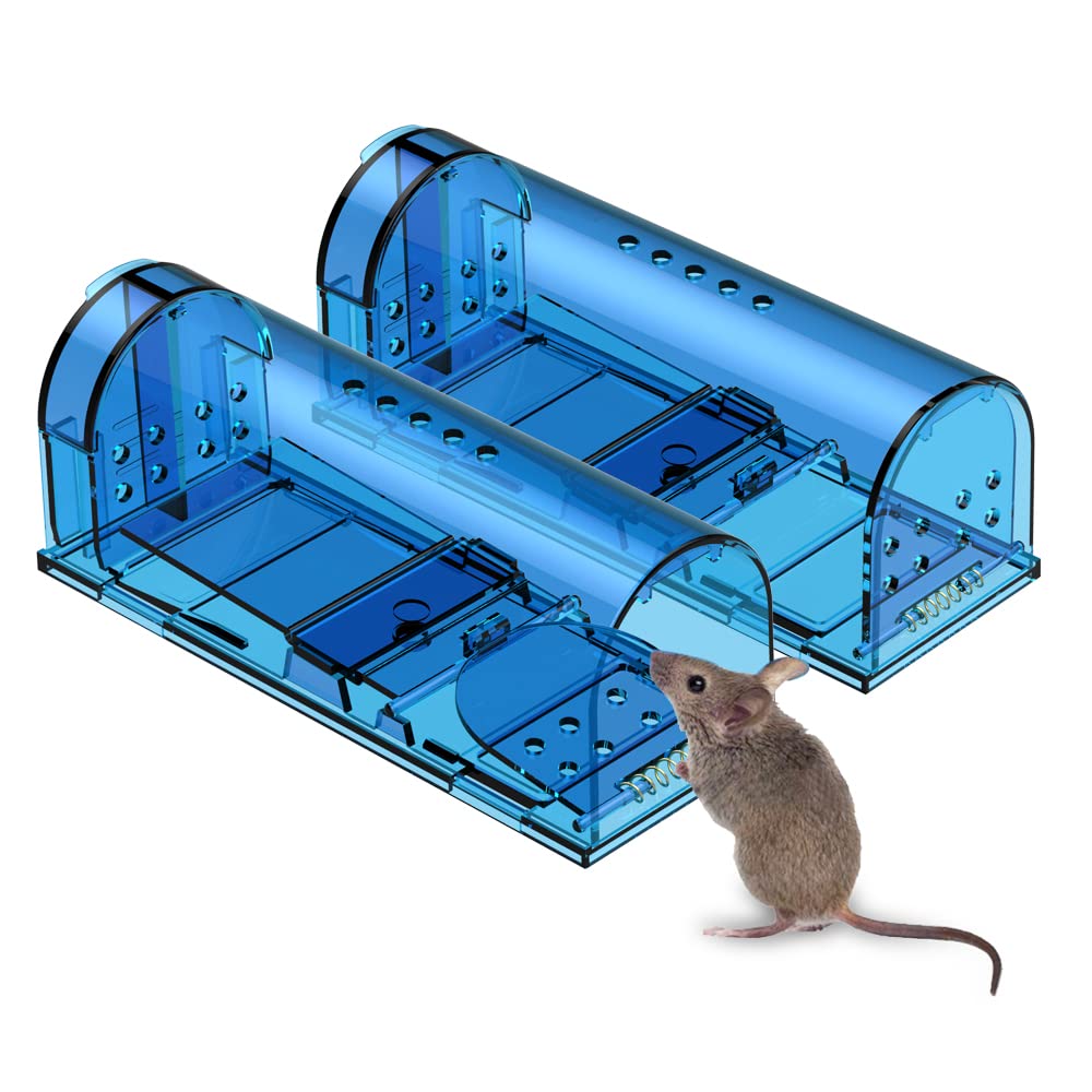 blinc humane mouse trap blue front view