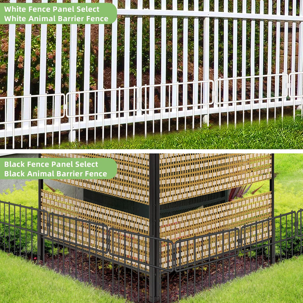 Blingluck Animal Barrier Fence components including snaps and zip ties
