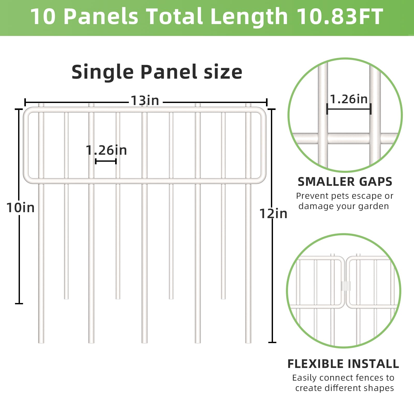 Blingluck Animal Barrier Fence installation with hammer
