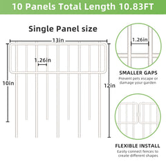 Blingluck Animal Barrier Fence installation with hammer