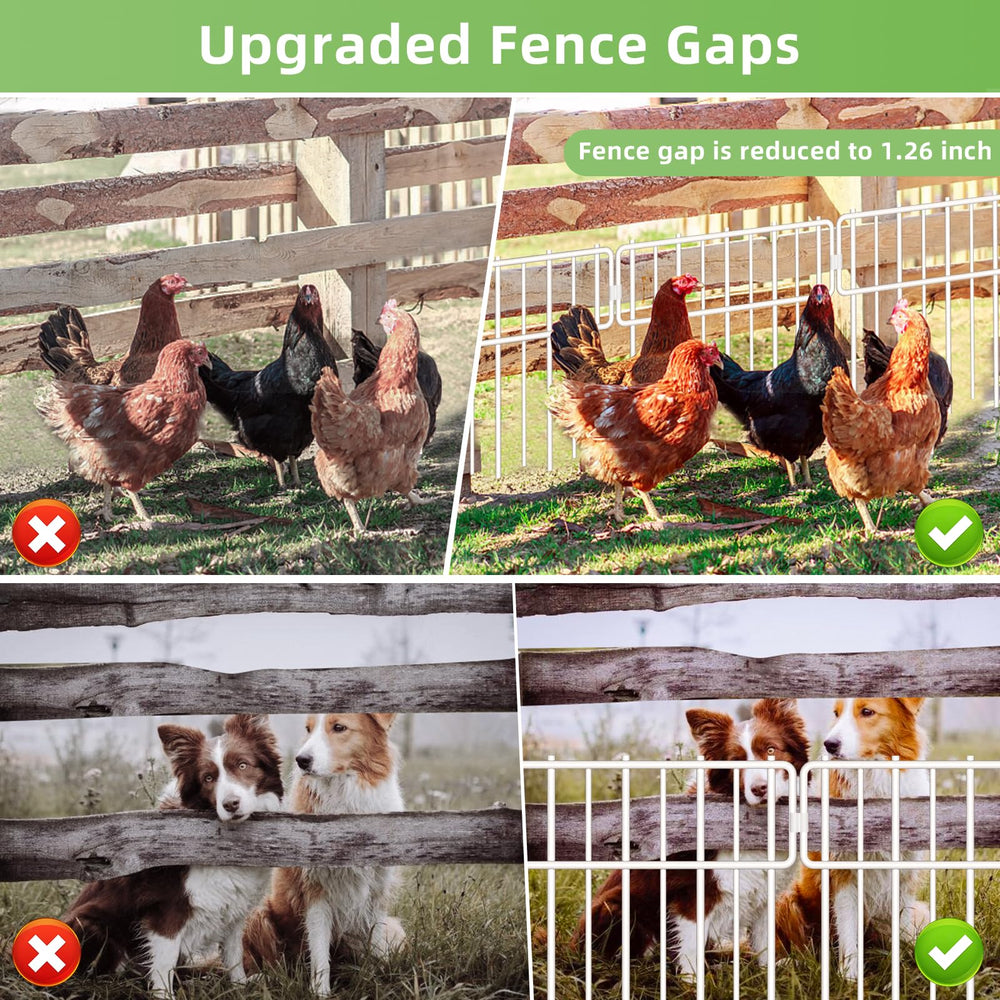 Blingluck Animal Barrier Fence protecting vegetable garden