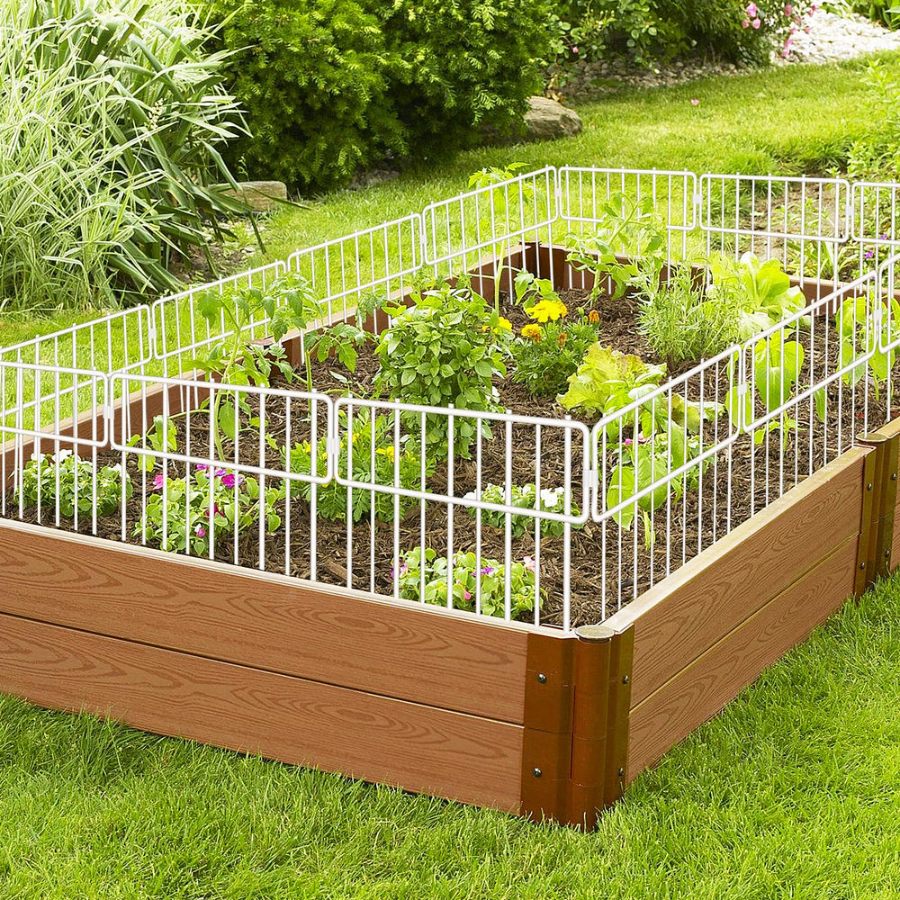 Blingluck Animal Barrier Fence showing flexibility in arrangement