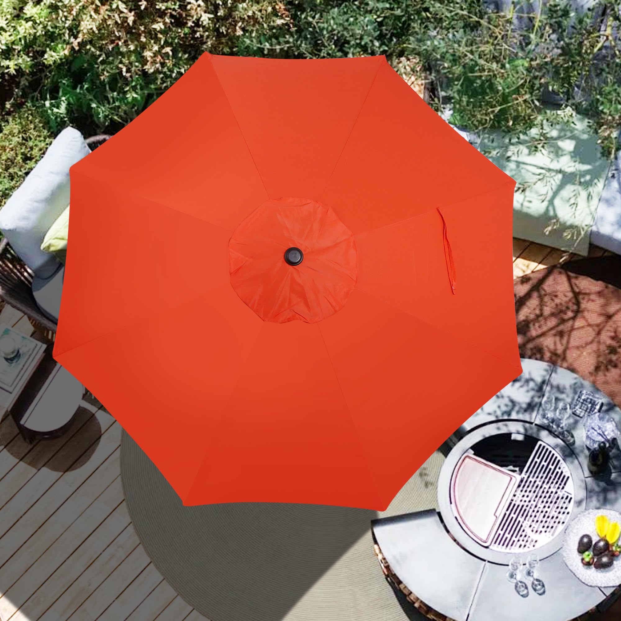 Blissun canopy features overview with reinforced stress points