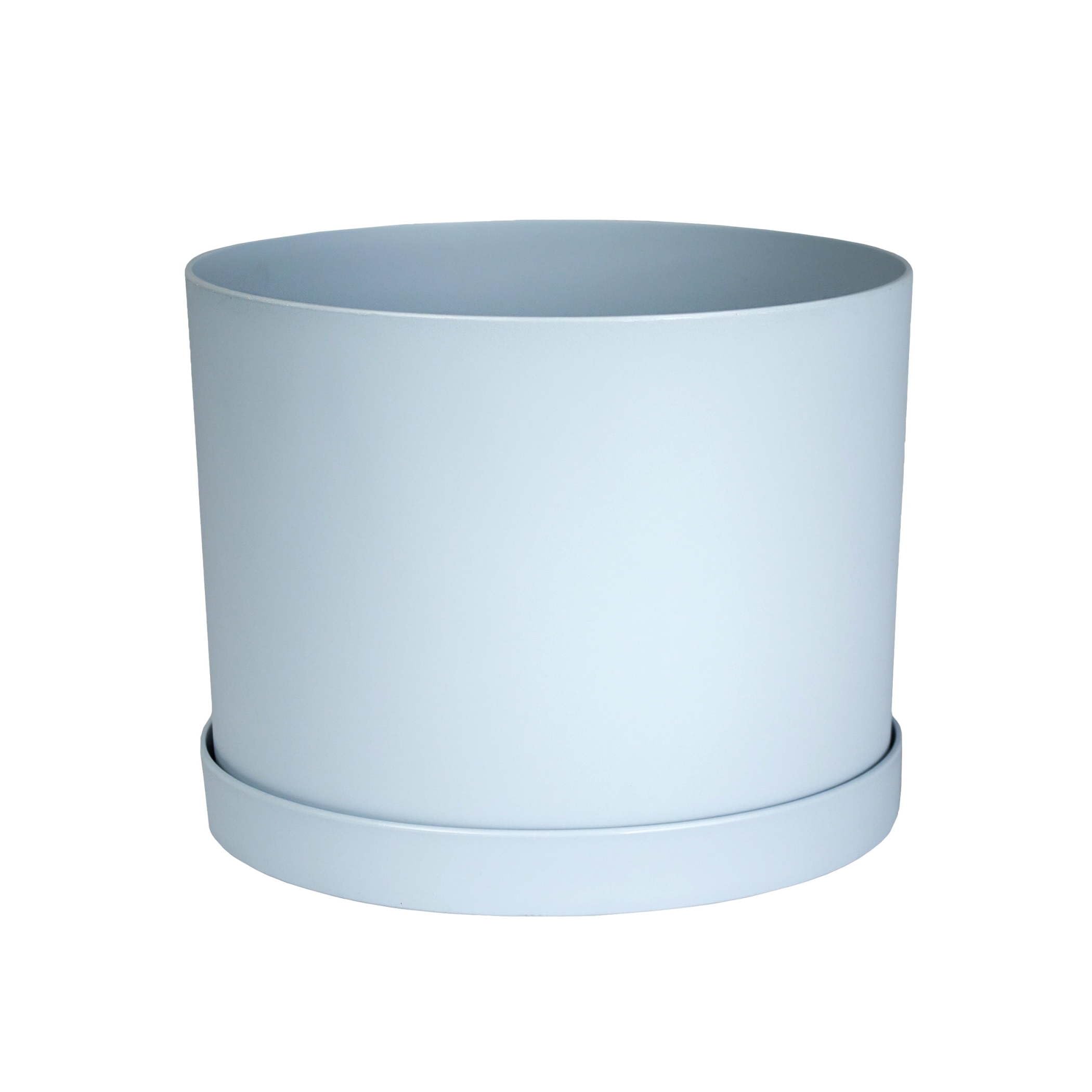 Bloem Mathers 6-inch planter in Misty Blue front view