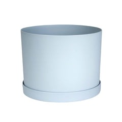 Bloem Mathers 6-inch planter in Misty Blue front view