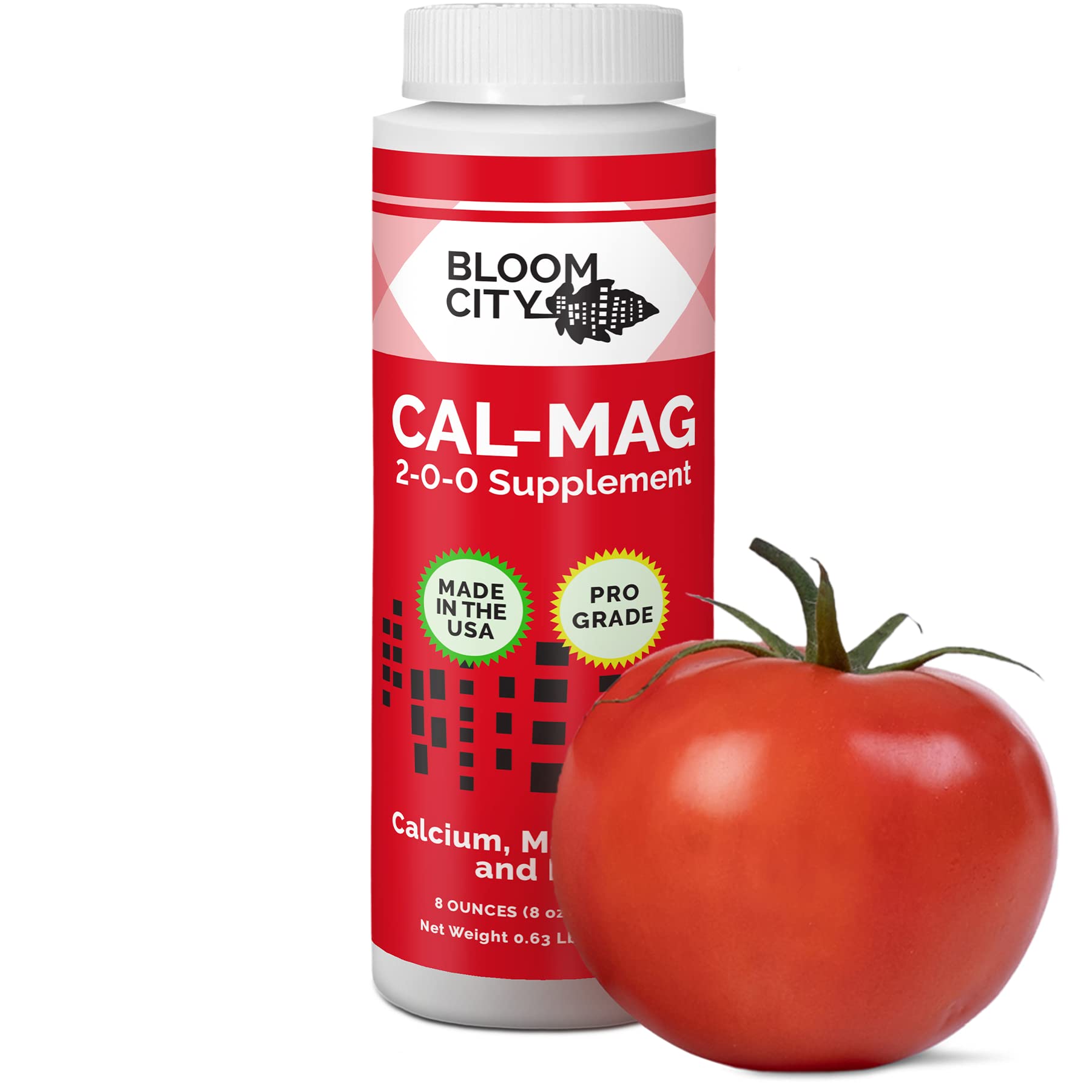 Bloom City Cal-Mag Fertilizer 8 oz bottle front view