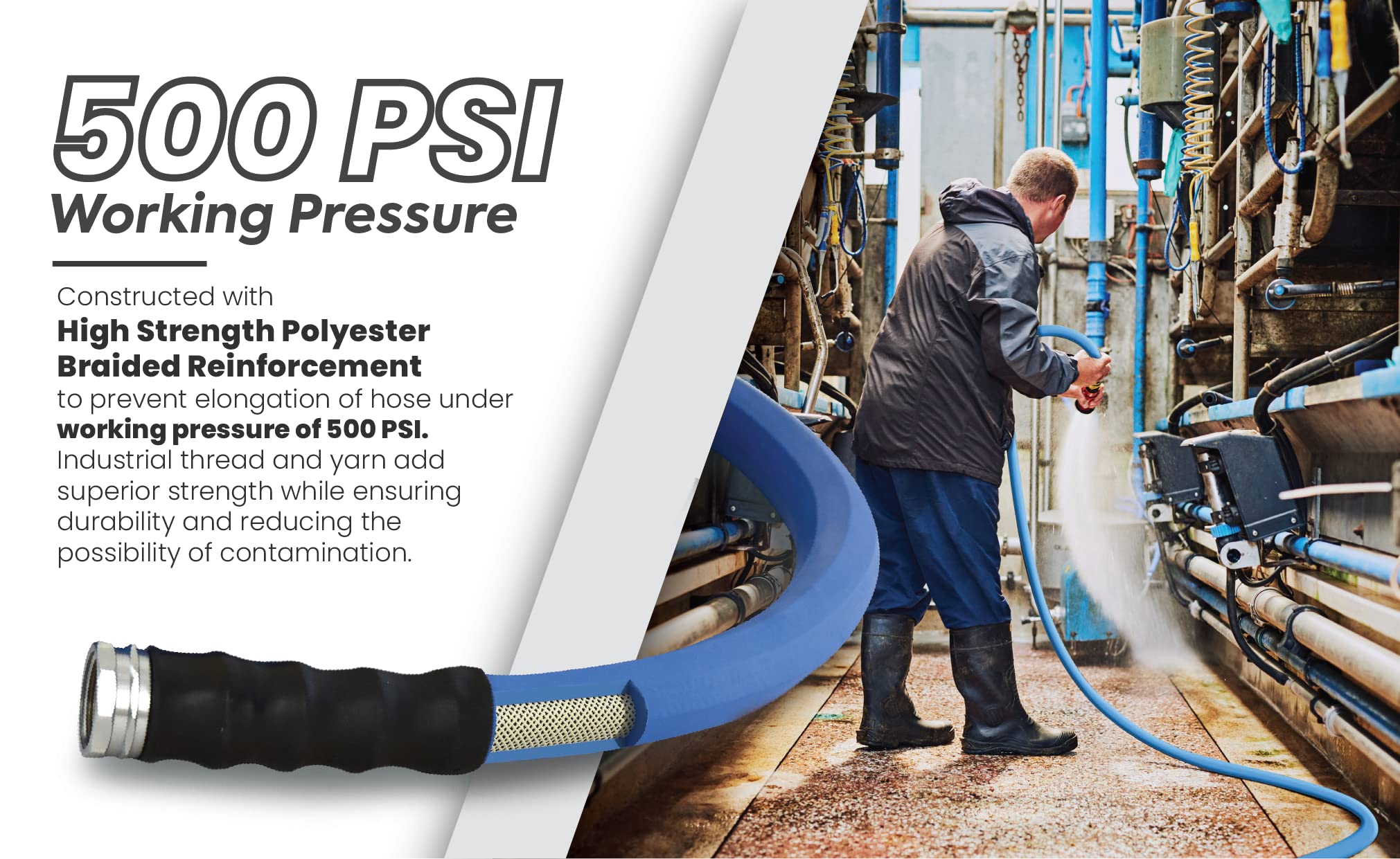 BLUBIRD AG-LITE hose packaging and specifications