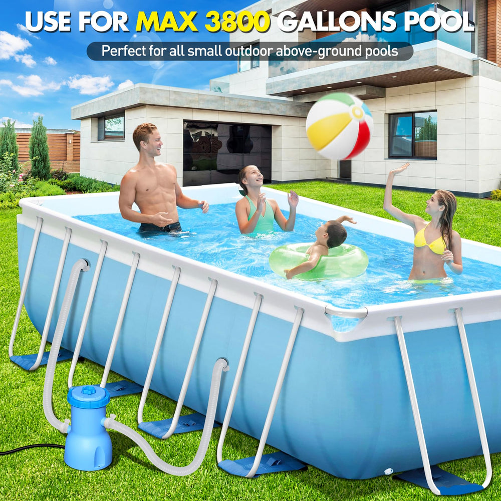 BluClear Above Ground Pool Filter Pump features overview