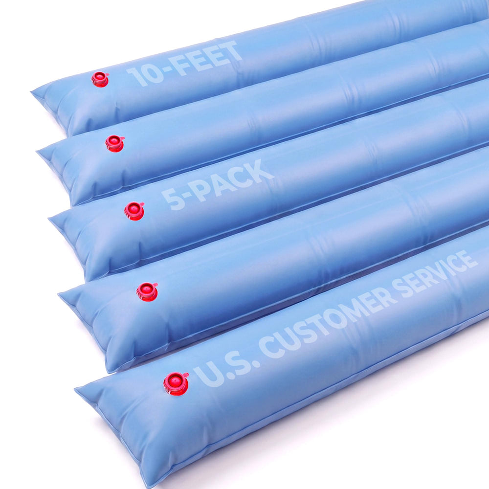 Blue Wave 10-ft water tube for pool cover, front view