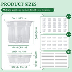 Bluepro self-watering pot with tray and wick
