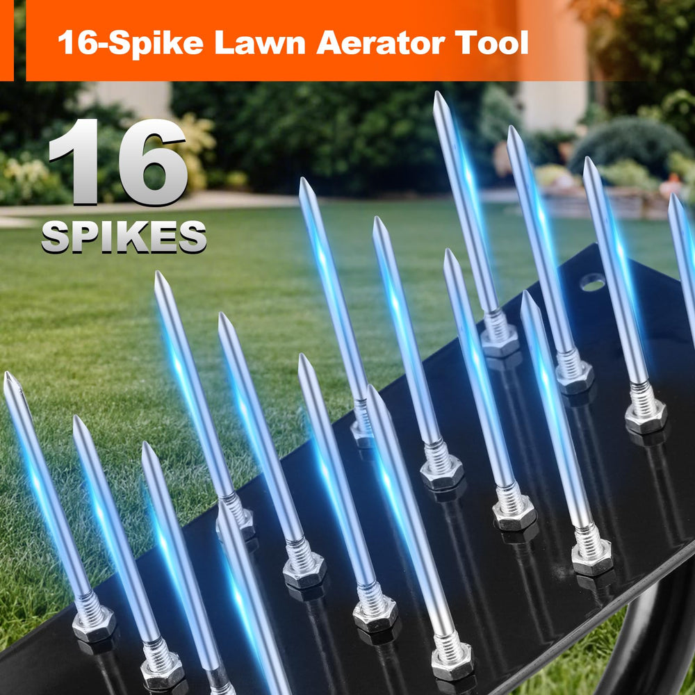 Bluesea Lawn Aerator packaging with product details