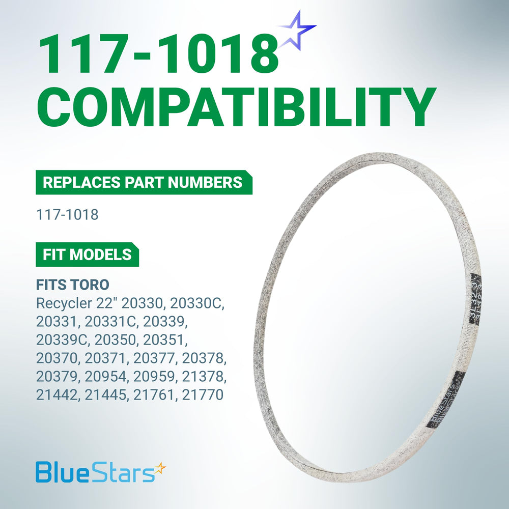 BlueStars 117-1018 Drive Belt packaging