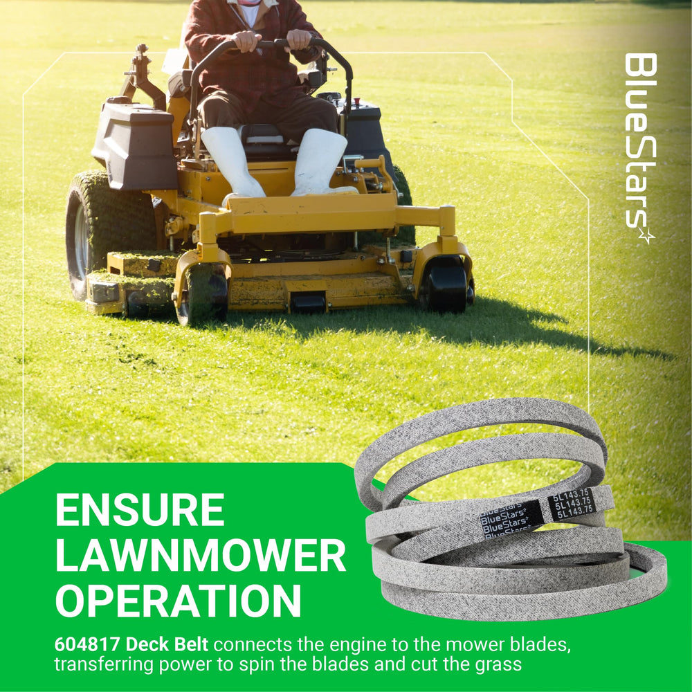 BlueStars 604817 Mower Deck Belt close-up detail