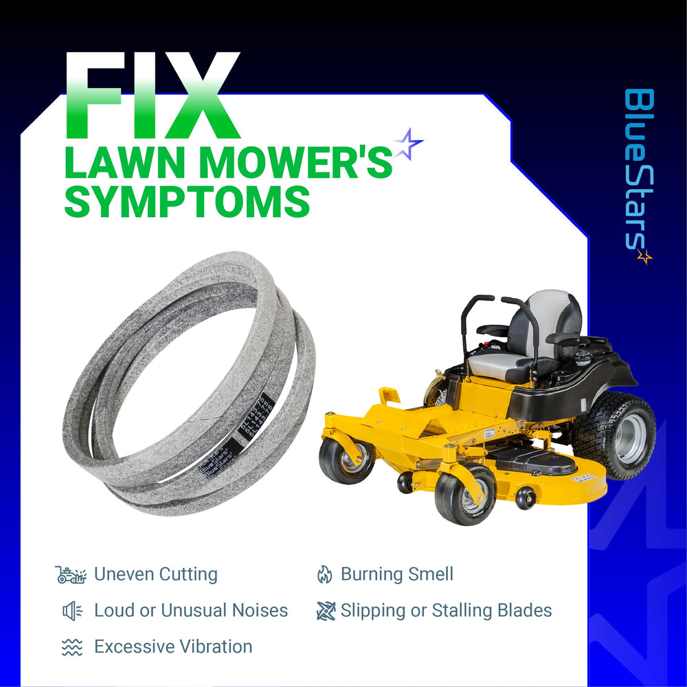 BlueStars 604817 Mower Deck Belt compatibility chart