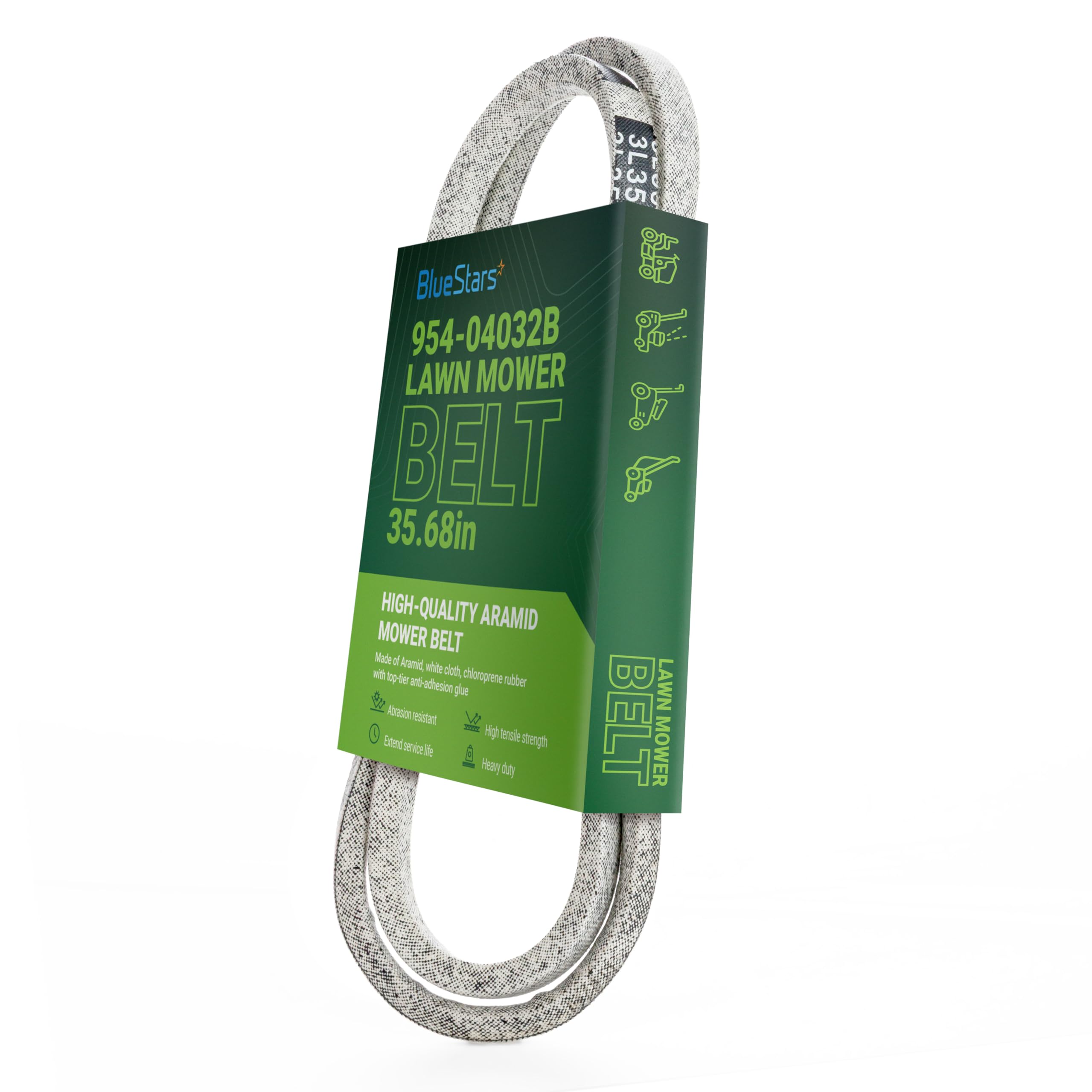 BlueStars 954-04032B Edger Drive Belt front view