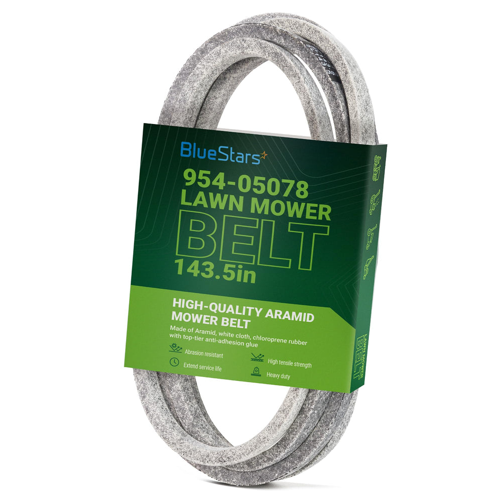 BlueStars 954-05078 Deck Belt front view with Aramid cord