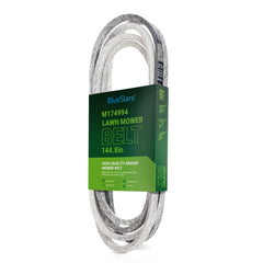 BlueStars M174994 Mower Deck Belt front view 1/2 inch x 144.8 inch