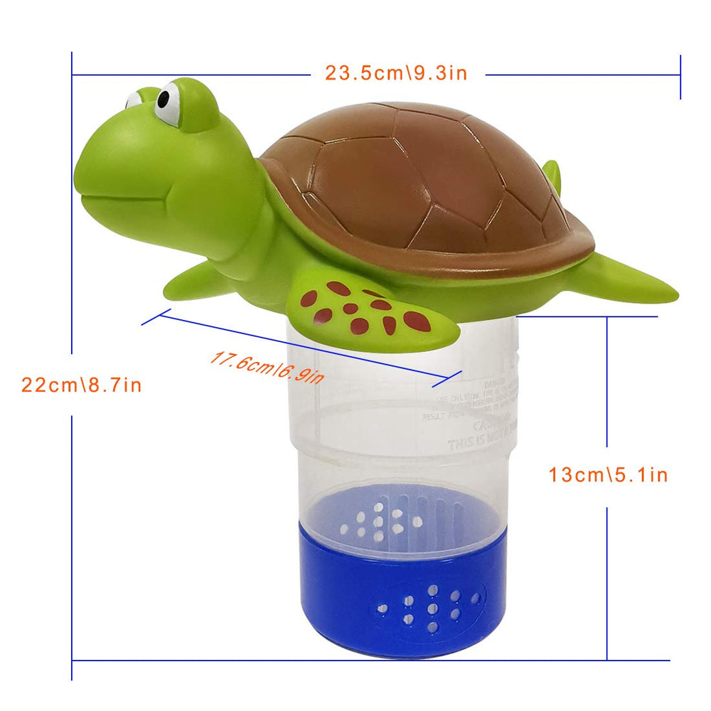 Blufree Chlorine Floater packaging display