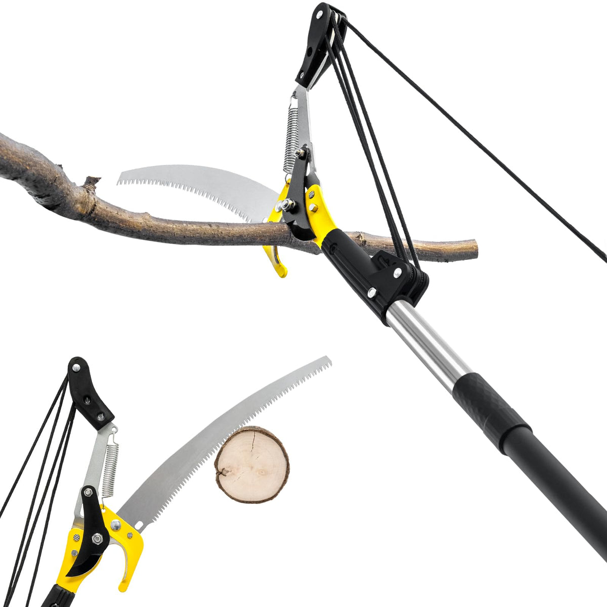 BlumeTrec 14.5FT Pole Saw and Pruner front view