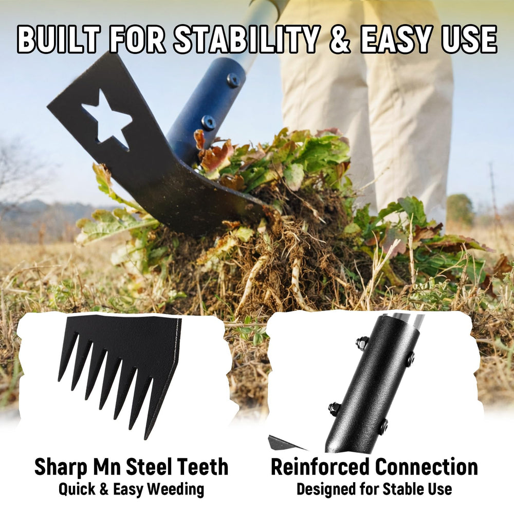 BlumeTrec garden hoe blade for soil loosening