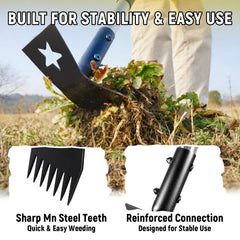 BlumeTrec garden hoe blade for soil loosening