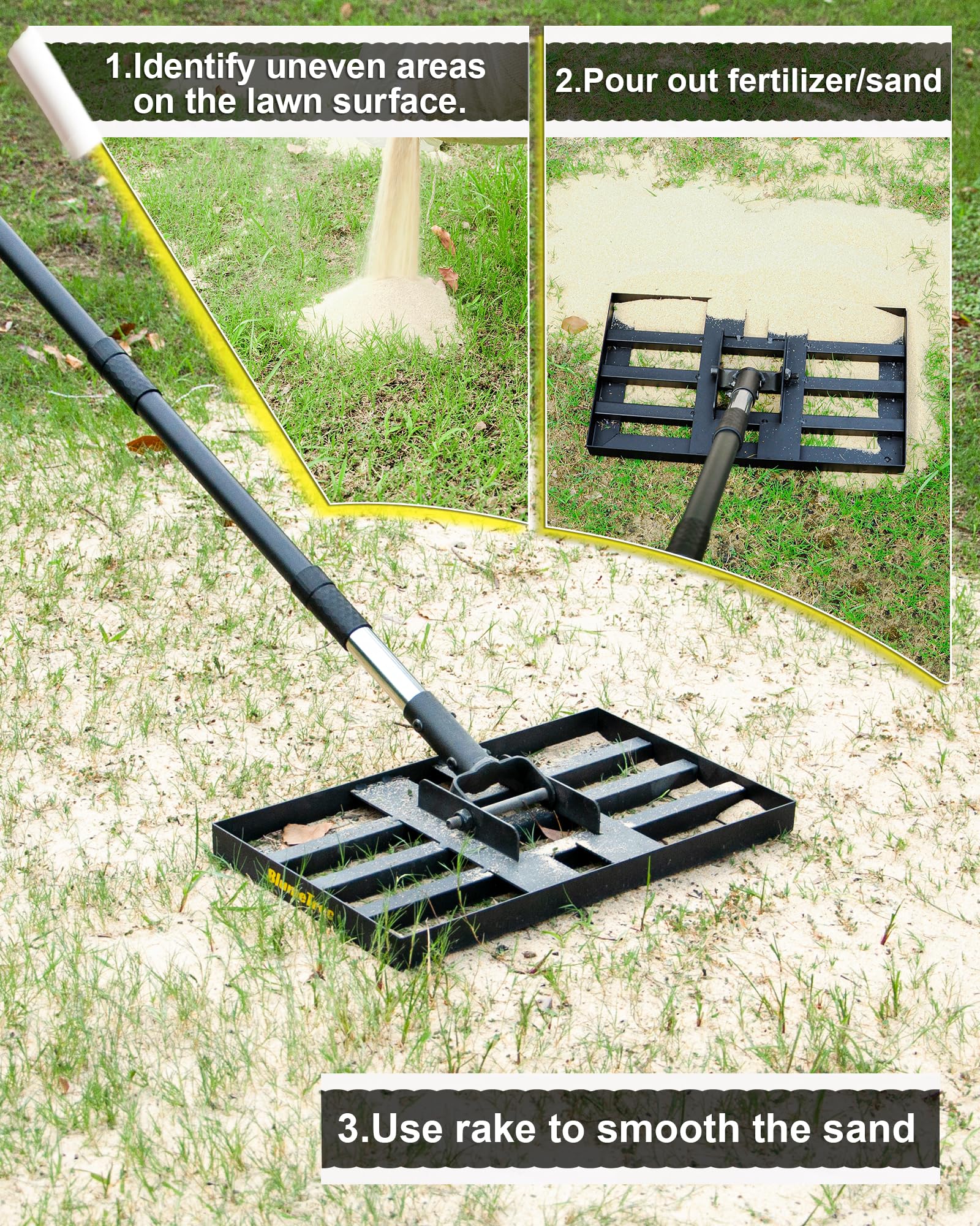 BlumeTrec rake assembly tools and instructions