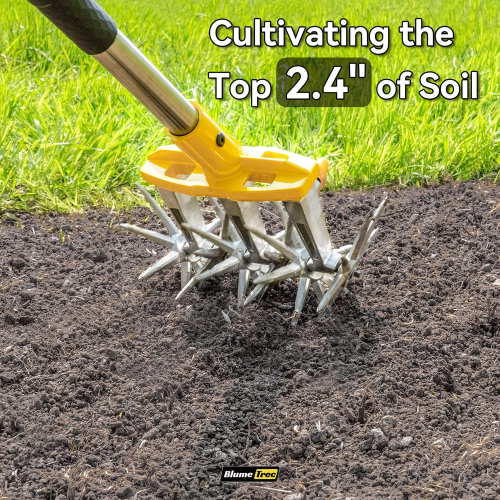 BlumeTrec Rotary Cultivator packaging and specifications