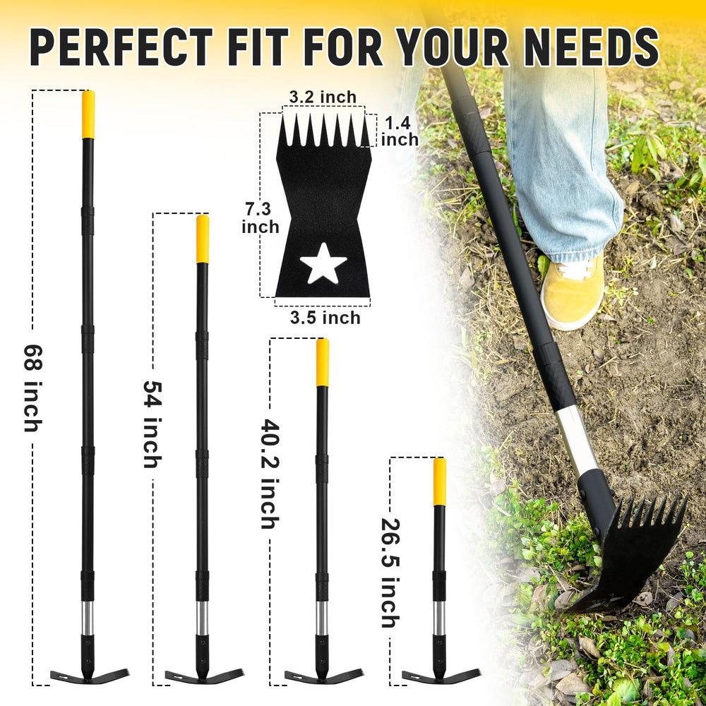 BlumeTrec tool showing metal rake teeth