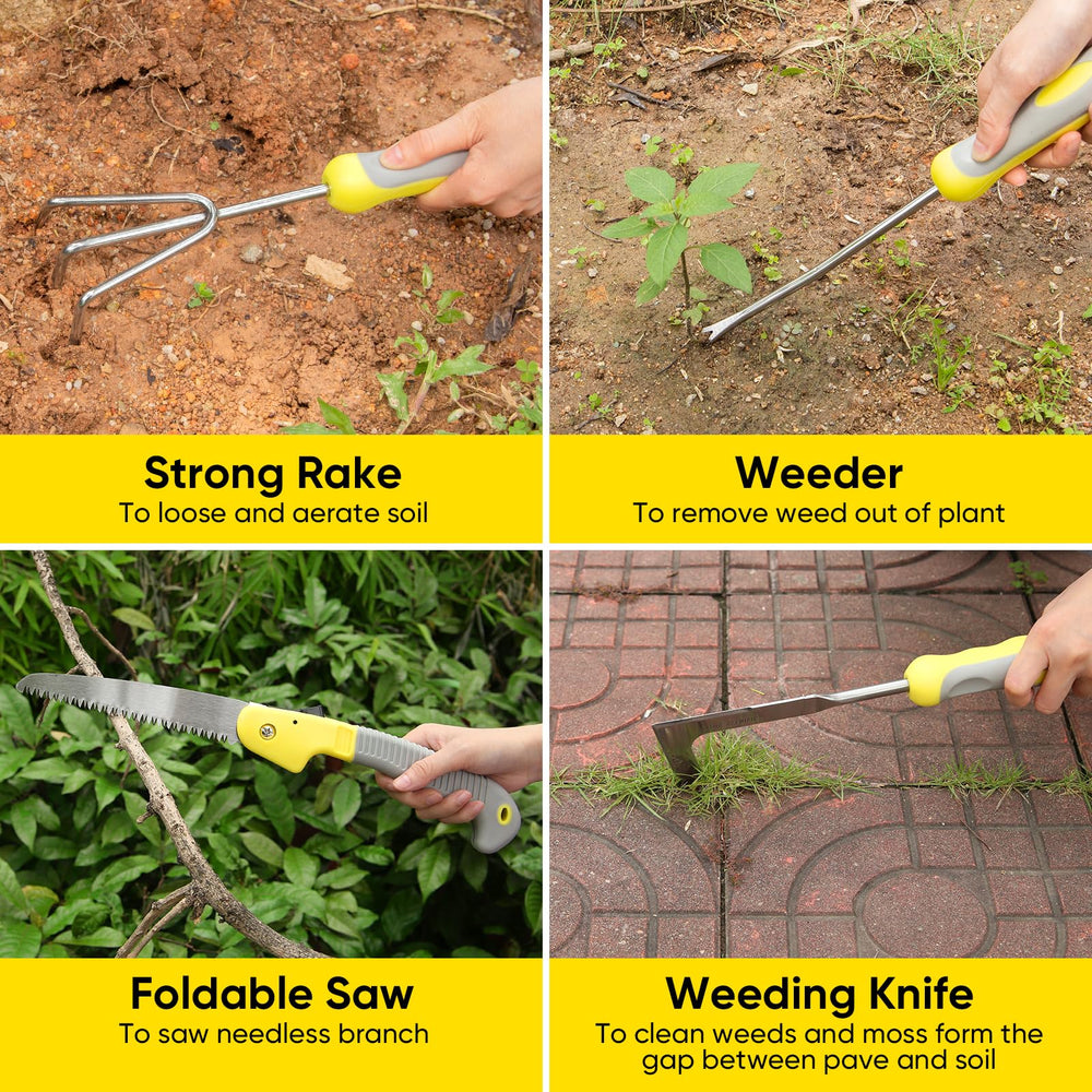 BlumWay pruning shear and weeding knife from the gardening set
