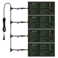 BN-LINK 10" x 20.75" Seedling Heat Mat front view