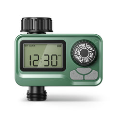 BN-LINK Outdoor Water Timer front view, black colour