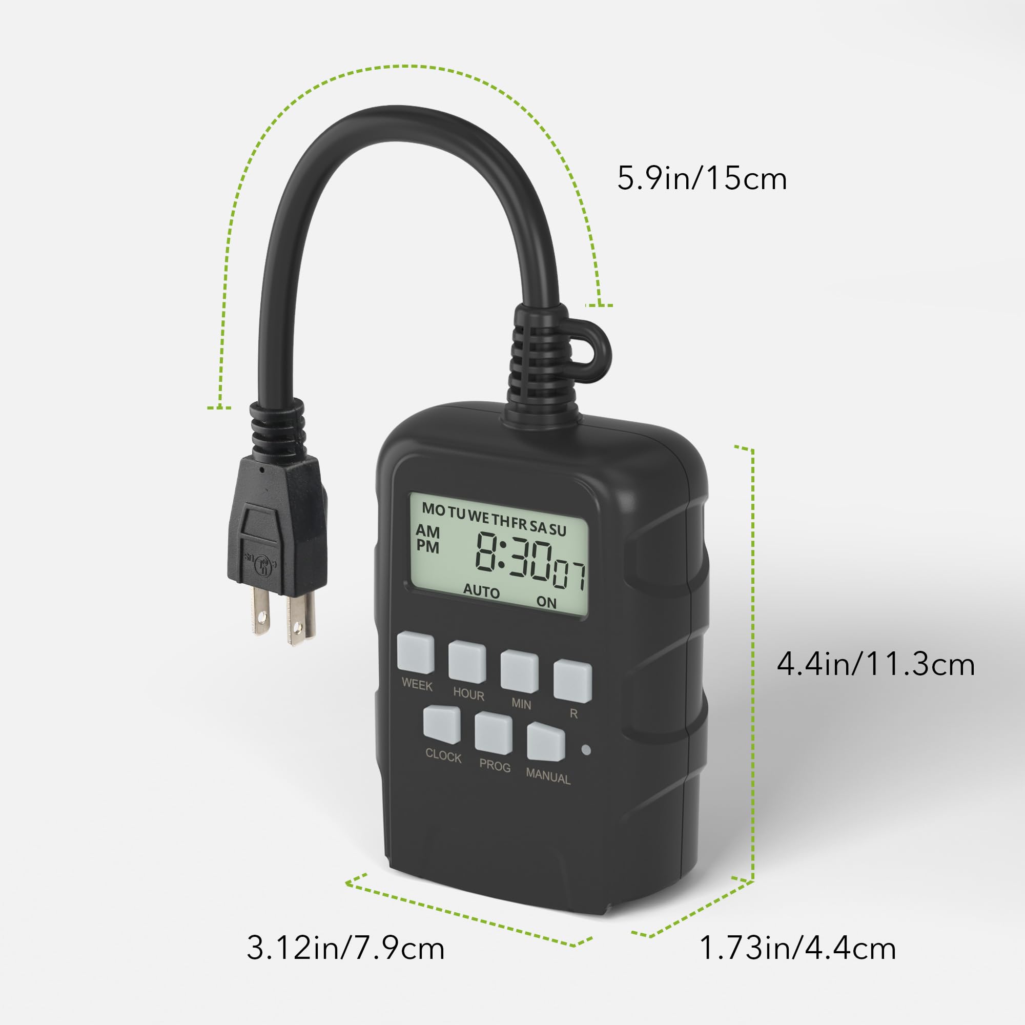 BN-LINK Timer with holiday decorations