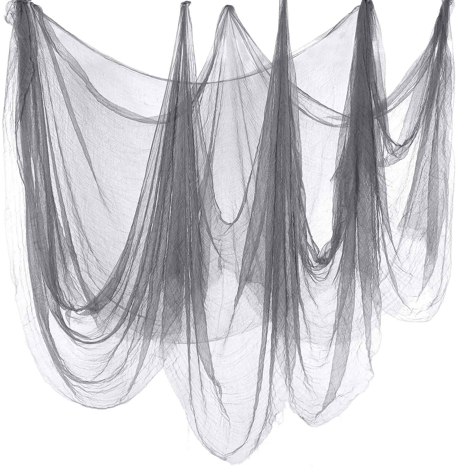 Boao Halloween Gray Cheesecloth 85 x 590 Inch front view
