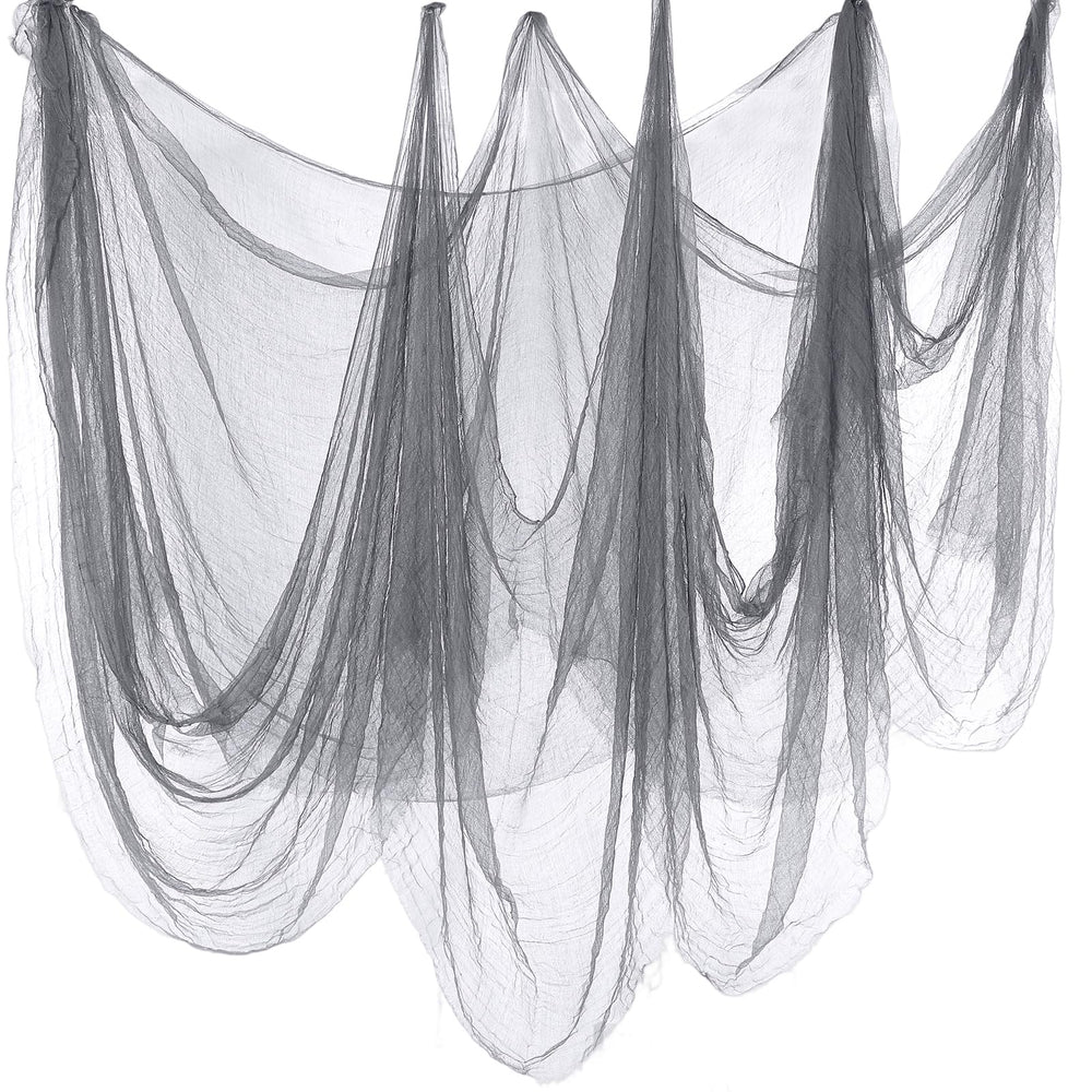 Boao Halloween Gray Cheesecloth 85 x 590 Inch front view