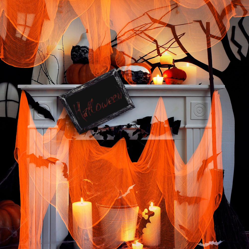 Boao Halloween Orange Cheesecloth in packaging