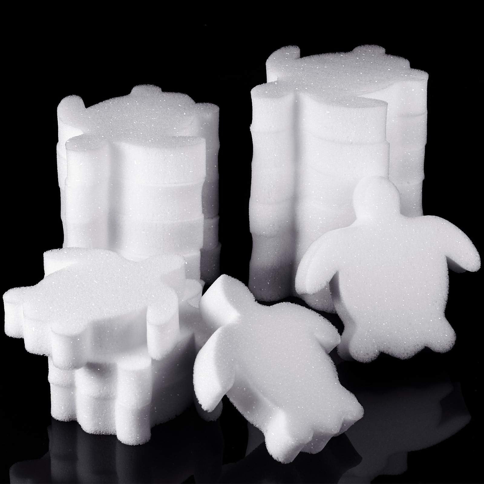 Boao Oil Absorbing Sponge pack of 16 sea turtle-shaped sponges