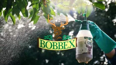 Bobbex Deer Repellent 48 oz spray bottle side view