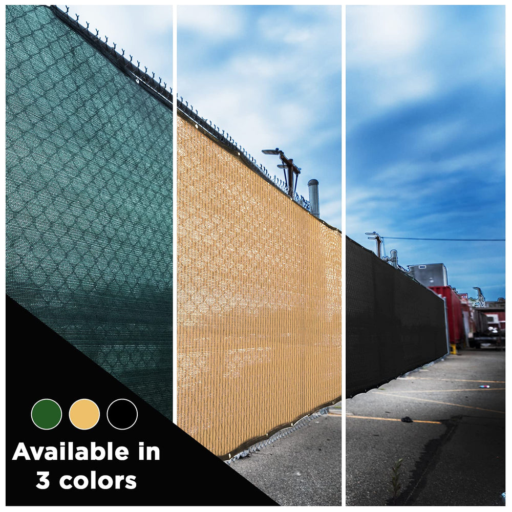 Boen Privacy Screen blocking sunlight in a garden area