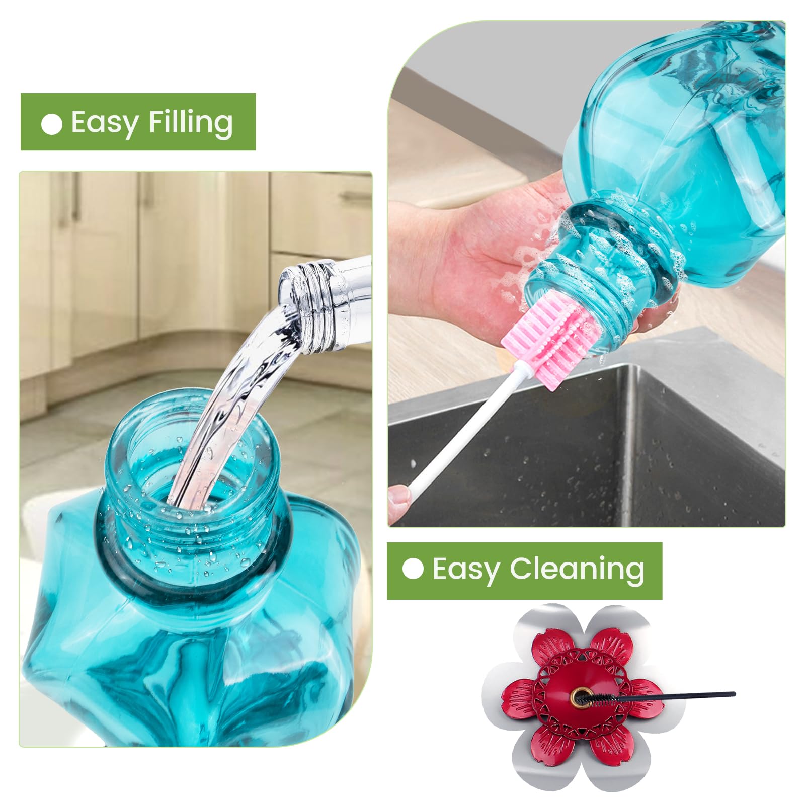 BOLITE Hummingbird Feeder manual and packaging