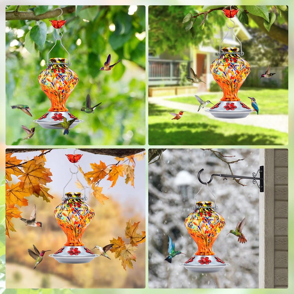 BOLITE hummingbird feeder packaging and included accessories