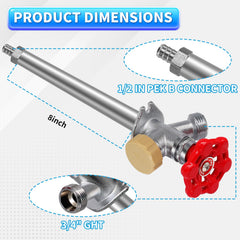 Boltigen frost free sillcock showing anti-siphon design