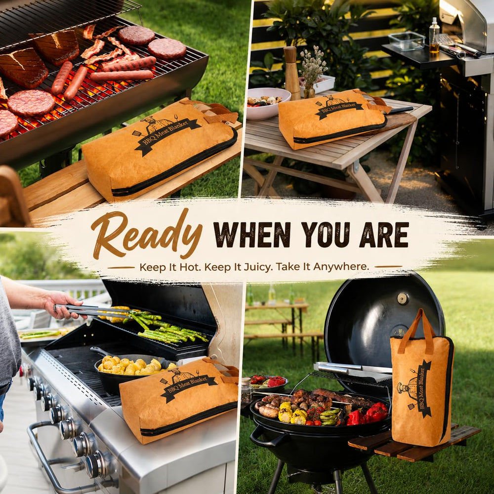 Bolycen BBQ Blanket in use at a BBQ event