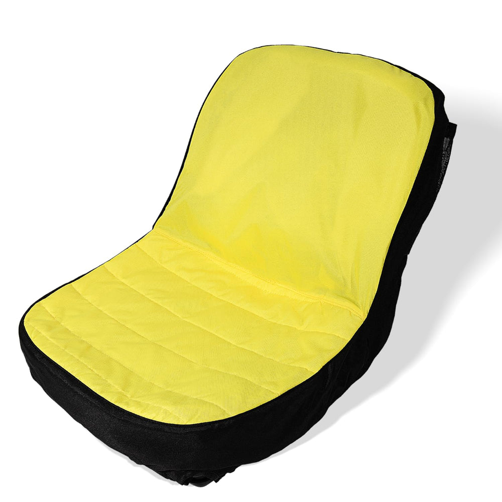 Bonbo Riding Mower Seat Cover folded for storage