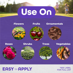 Bonide All Seasons Horticultural & Dormant Spray Oil 16 oz bottle back view