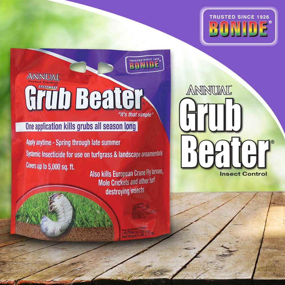Bonide Annual Grub Killer Granules close-up of granules