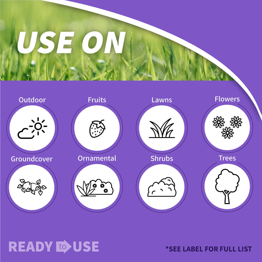 Bonide Annual Tree & Shrub Insect Control application on a tree base