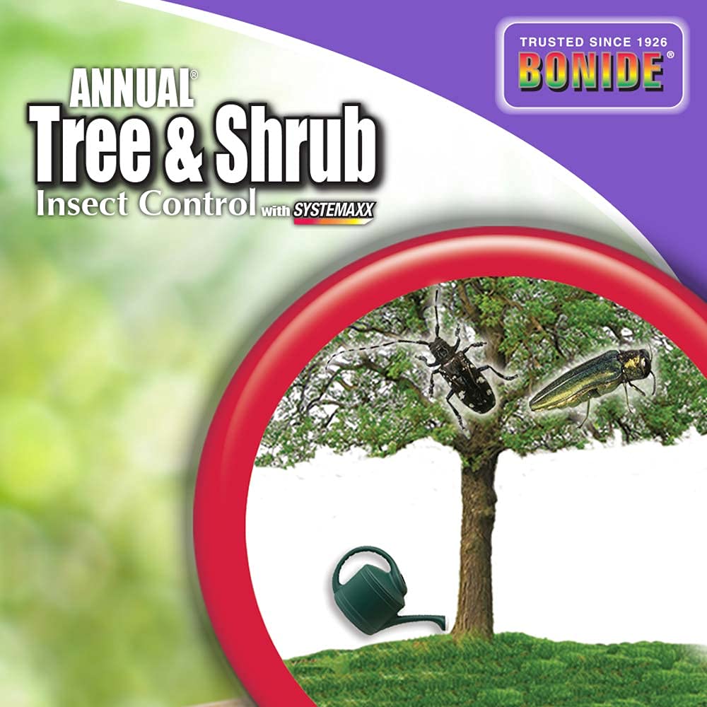 Bonide Annual Tree & Shrub Insect Control close-up with spray nozzle