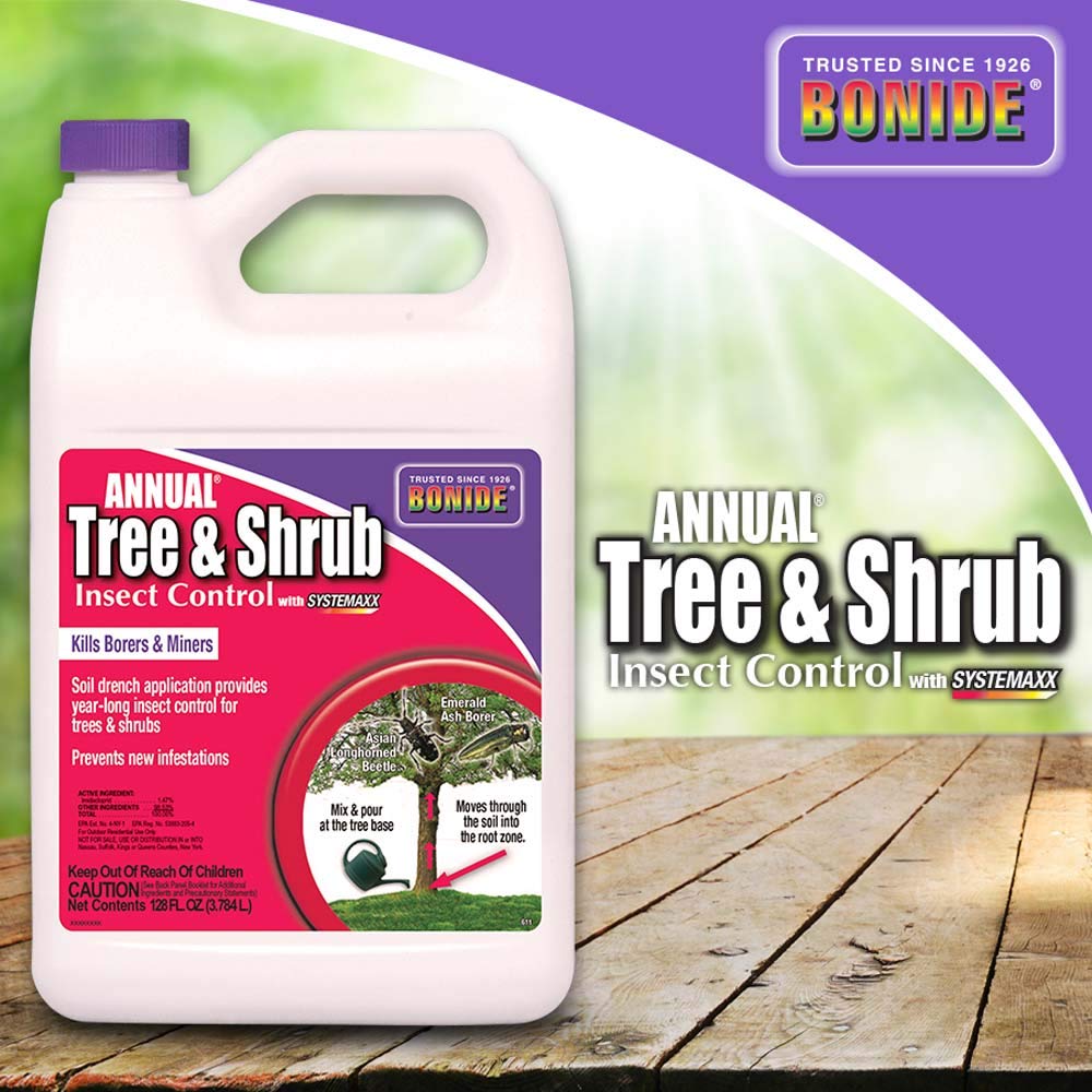 Bonide Annual Tree & Shrub Insect Control in garden setting